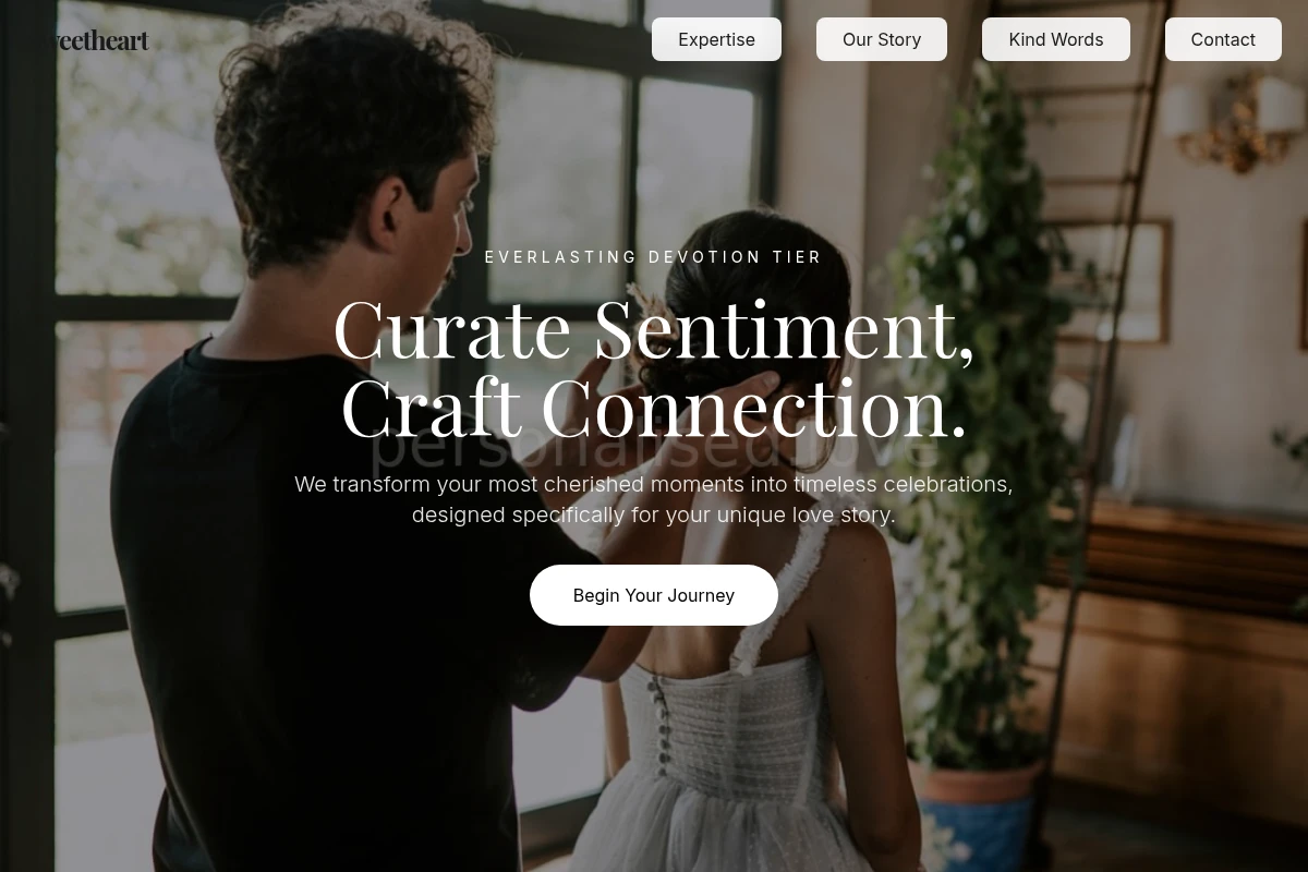 Sweetheart Wedding Planner
