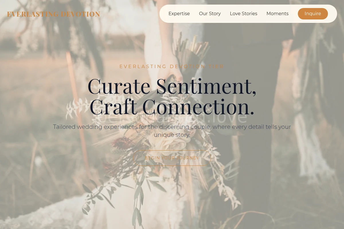 Artisan Wedding Planner